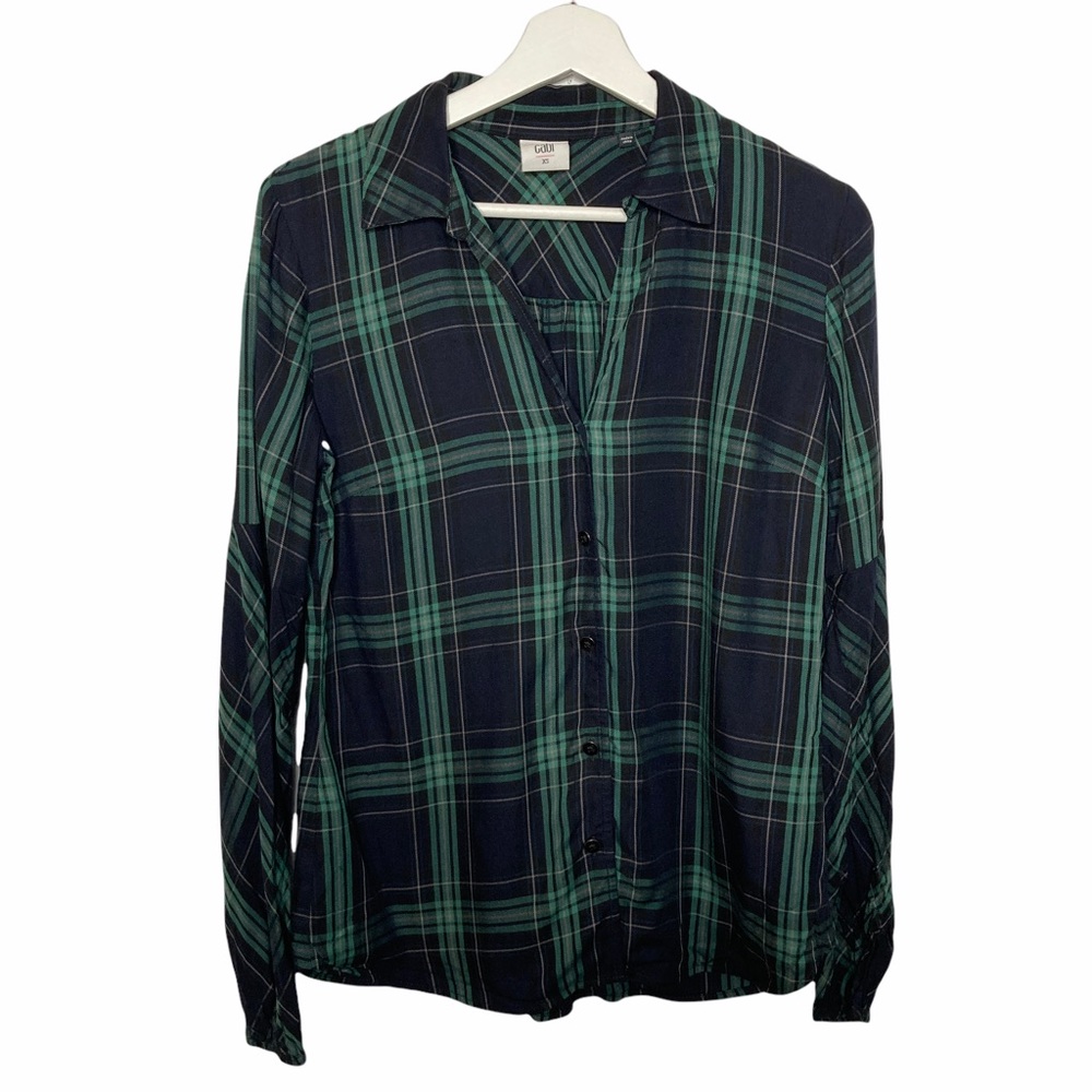 Cabi Big Sur Plaid Shirt